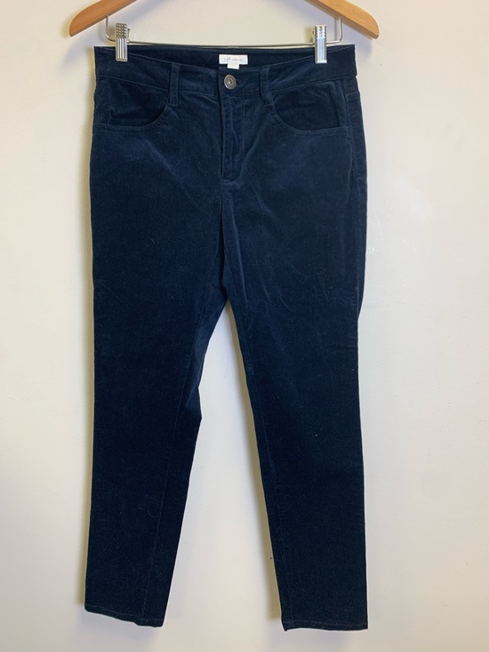 J. Jill Denim - J. Jill Navy Skinny Corduroy Jeans